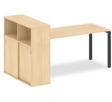 Стол письменный Metal System БП.РС-СШК-3.4 Т