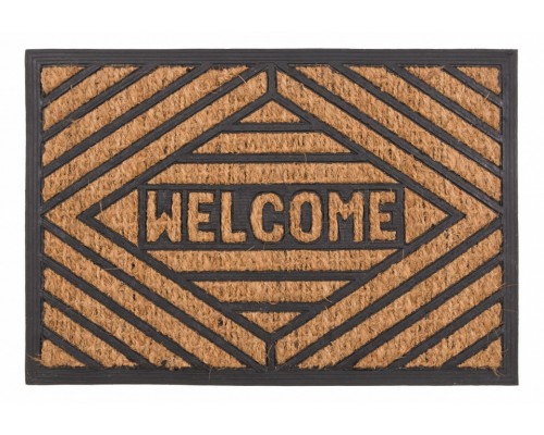 Коврик придверный (60x40 см) Welcome Ромб