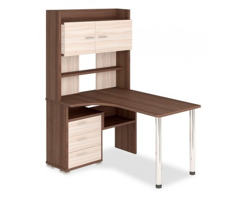 Стол компьютерный Домино СР-133-150 ШК-Ч-ЛЕВ