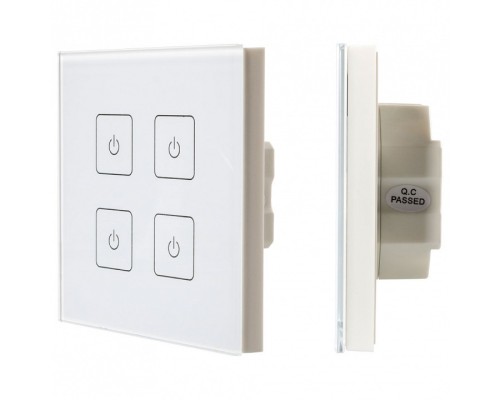 Панель-диммера сенсорная встраиваемая Arlight SR-2400 SR-2400TL-IN White (DALI, DIM)