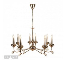 Подвесная люстра iLamp Dames 1020-8GD