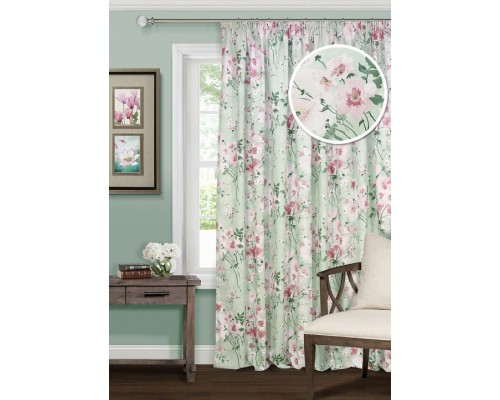 Портьера (276x270 см) 1 шт. Naturel