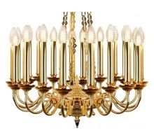 Подвесная люстра iLamp Louvre MD8551-20 GD