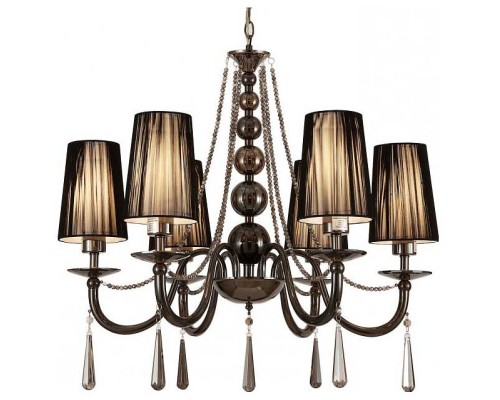 Подвесная люстра LUMINA DECO Fabione LDP 1200-6 BK