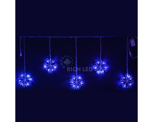 Гирлянда с насадками (3x0.7 м) RL-PSF3*0.7C-W/B