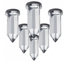 Комплект из 6 встраиваемых светильников Lightstar Nubella 079064