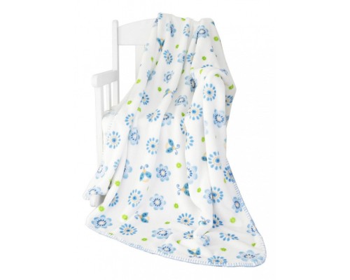 Плед (100x118 см) Цветы