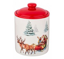 Банка для пищевых продуктов (850 мл) Новогодняя Сказка 230-322