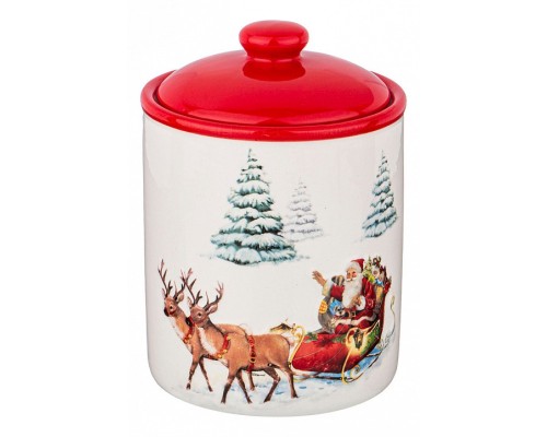 Банка для пищевых продуктов (850 мл) Новогодняя Сказка 230-322