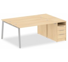 Стол письменный Metal System БА.РС-СТП-2.4