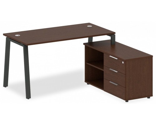 Стол письменный Metal System БА.РС-СТС-2.3 (R)