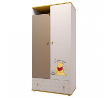 Шкаф платяной Polini kids Disney baby двухсекционный