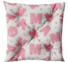 Подушка декоративная Буквы