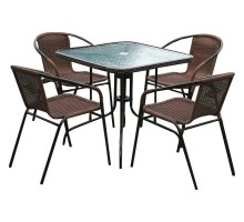 Набор уличный  Асоль-3 TLH-037AR2/070SR-70х70 R-05 Cappuccino