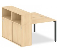 Стол письменный Metal System БП.РС-СШК-2.1 Т