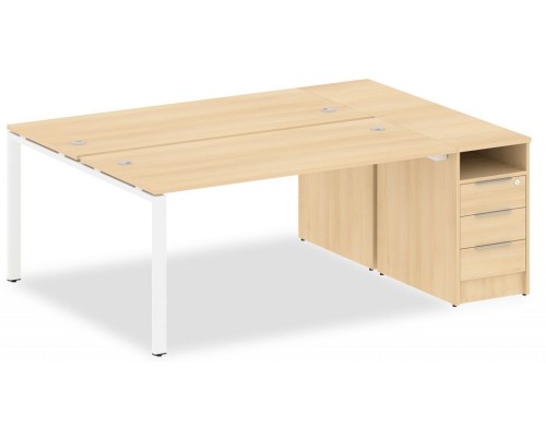 Стол письменный Metal System БП.РС-СТП-2.4