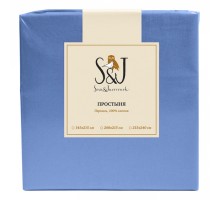 Простыня евростандарт S&J P