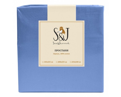 Простыня евростандарт S&J P