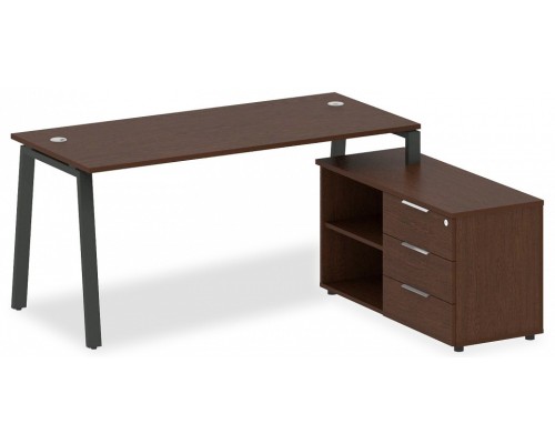 Стол письменный Metal System БА.РС-СТС-2.4 (R)