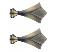 Набор из 2 наконечников для карнизов Стрела