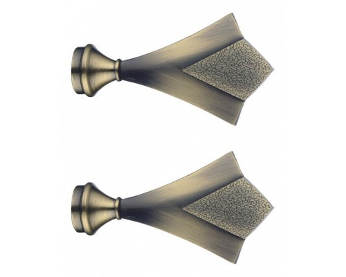 Набор из 2 наконечников для карнизов Стрела