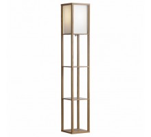 Торшер с полкой LGO Woodruff 