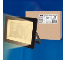 Настенный прожектор Uniel ULF-F18 ULF-F18-200W/WW IP65 200-240В BLACK
