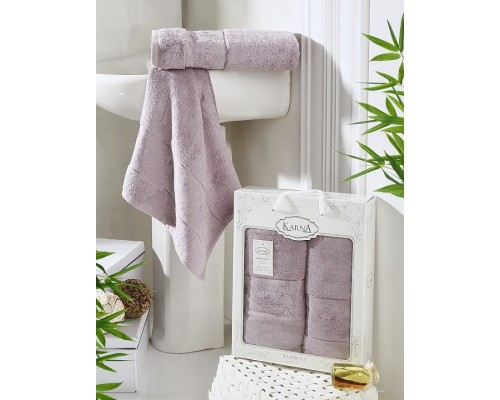 Набор из 2 полотенец для ванной PANDORA