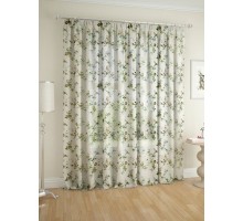 Гардина (300x260 cм) 1 шт. Цветы