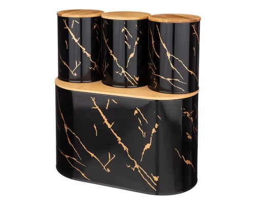 Набор из хлебницы с банками для пищевых продуктов Fantasy 790-231