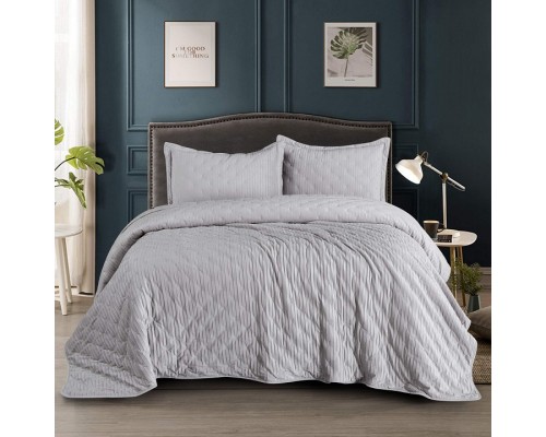 Покрывало с наволочками евростандарт Адажио