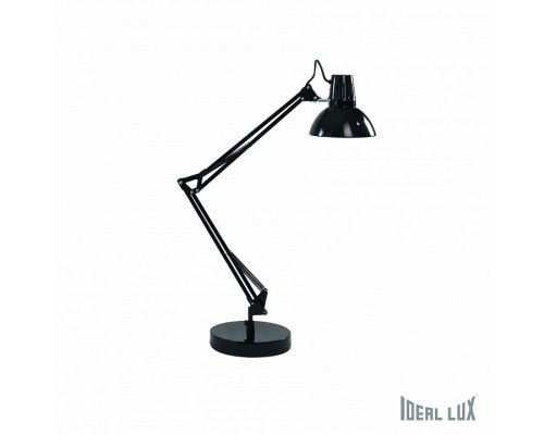 Настольная лампа офисная Ideal Lux Wally WALLY TL1 NERO