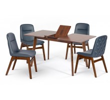 Набор обеденный Sandakan+Bangi Navy Blue