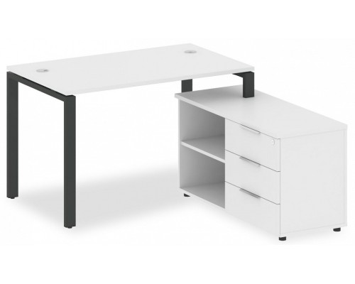 Стол письменный Metal System БП.РС-СТС-2.2 (R)