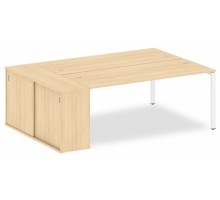 Стол письменный Metal System БП.РС-СШК-1.5 Т