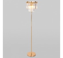 Торшер Eurosvet Elegante 01137/3 золото/прозрачный хрусталь Strotskis