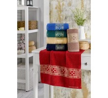 Набор из 6 банных полотенец Krinkil Greek