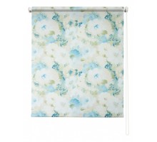 Штора рулонная (90x175 см) Пионы