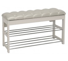 Банкетка-стеллаж для обуви Грейс