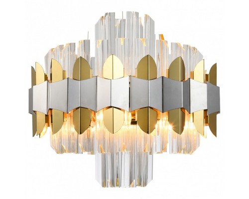 Подвесной светильник Natali Kovaltseva Skala SKALA 81435/6C BRASS SILVER