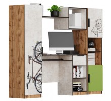 Стол компьютерный Простоквашино Лофт