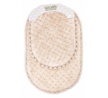 Набор из 2 ковриков для ванной Zelda S.304пудра