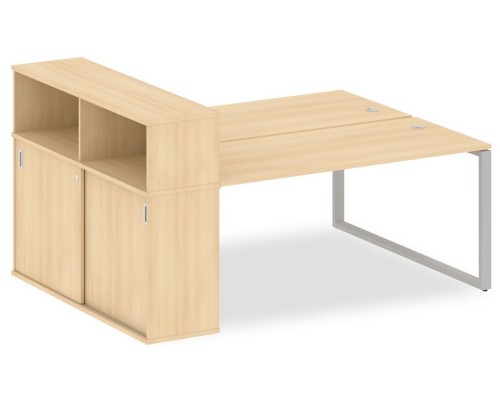 Стол письменный Metal System БО.РС-СШК-2.4 Т