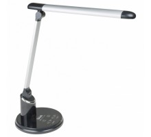 Настольная лампа офисная Uniel TLD-517 TLD-517 Silver-Black/LED/900Lm/2700-6400K/Dimmer