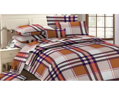 Постельное белье евростандарт Мако-сатин Attic