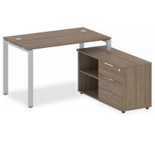 Стол письменный Metal System БП.РС-СТС-2.2 (R)