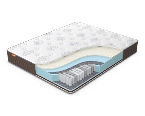 Матрас полутораспальный Comfort Duos Middle/Hard (Brown) 1900х1200