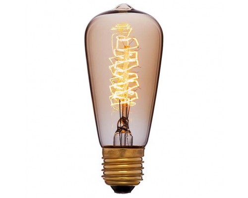 Лампа накаливания Sun Lumen ST48 E27 40Вт 2200K 051-903