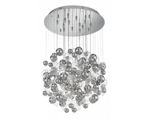 Подвесная люстра Ideal Lux Bollicine BOLLICINE SP14 CROMO