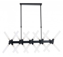 Люстра на штанге LUMINA DECO Alford LDP 6036-20 BK